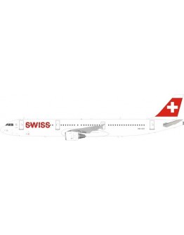 Airbus A321-111 Swiss International Air Lines HB-IOH With Stand